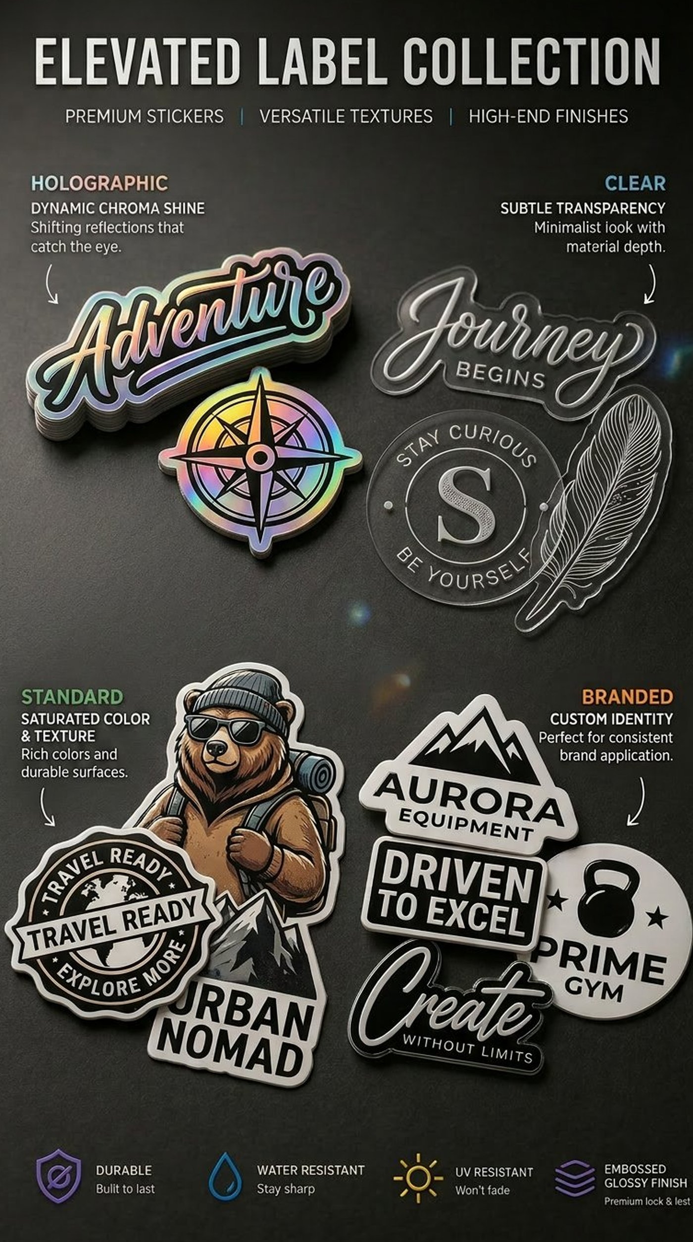Premium Sticker Collection